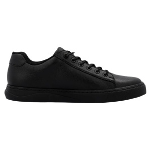 Pantofi barbati negru casual piele naturala cu talpa joasa Rieker B9956-00-Negru