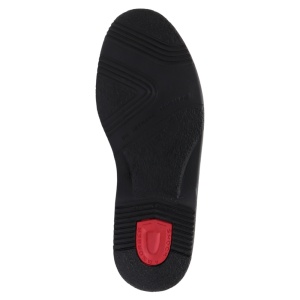 Pantofi barbati negru casual piele naturala perforati cu talpa joasa Otter OT27823V-01-N-Negru
