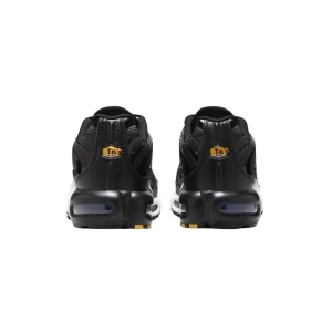 Pantofi barbati negru sport textil cu talpa groasa Nike Air Max Plus HM0709-100-Negru