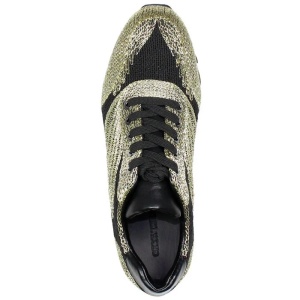 Pantofi dama auriu casual textil cu talpa joasa Gerry Weber G32318-867-811-Auriu