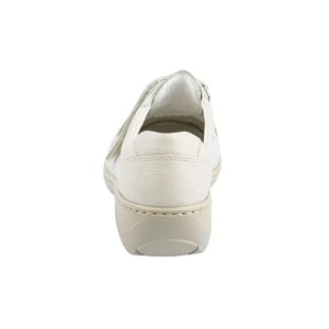 Pantofi dama bej casual piele naturala cu talpa joasa Waldlaufer 607302-172-120-Kya-Bej