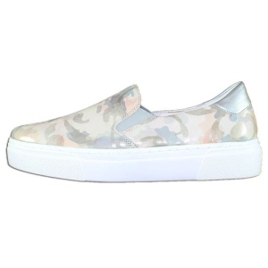 Pantofi dama, multicolor, casual, piele naturala, cu talpa joasa, Remonte R3100-91-Multicolor
