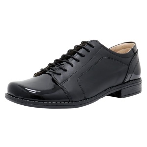 Pantofi dama negru casual piele naturala cu toc Nicolis 14238-L-Negru