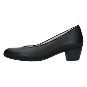 Pantofi dama, negru, casual, piele naturala, cu toc, Waldlaufer 358501-120-001-Hilaria-Negru