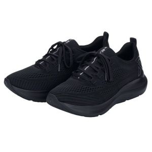 Pantofi dama negru sport textil cu platforma Rieker 42103-01-Negru