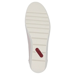 Pantofi dama roz casual piele naturala cu platforma Rieker L5360-31-Roz
