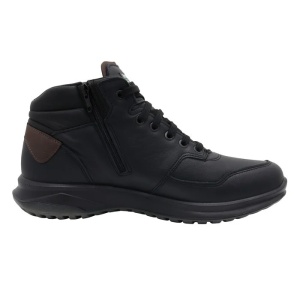 Ghete barbati negru casual piele naturala impermeabile cu talpa groasa Grisport 881025-44113A2G-Negru