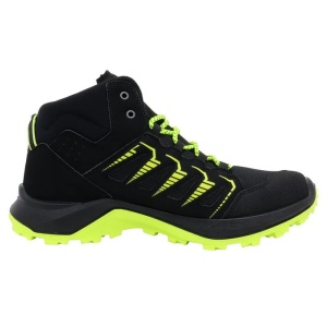 Ghete barbati negru sport piele ecologica impermeabile cu talpa joasa Grisport 822828-14725R6G-Negru