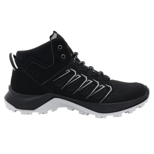 Ghete dama negru sport piele ecologica impermeabile cu talpa joasa Grisport 821810-14727R6G-Negru
