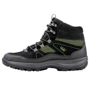Ghete dama, negru, sport, piele naturala, impermeabile, cu talpa joasa, Waldlaufer 471974-500-001-Holly-Negru