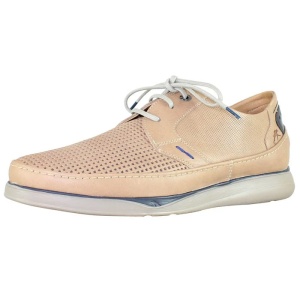 Pantofi barbati bej casual piele naturala cu talpa joasa Fluchos Jones-F0461-Bej