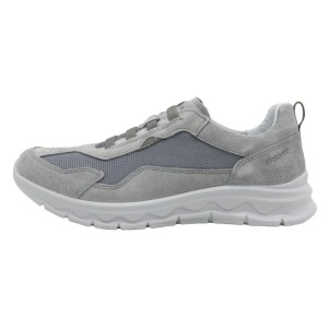 Pantofi barbati, gri, sport, piele intoarsa si textil, cu talpa groasa, Grisport 892695-44518V14T-Gri