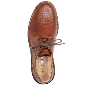 Pantofi barbati maro casual piele naturala cu talpa joasa Krisbut 4890P-3-9-Maro