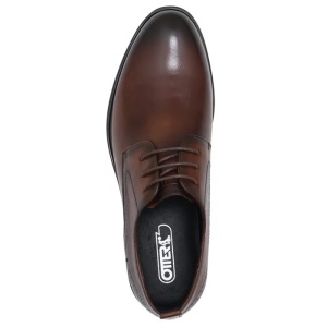 Pantofi barbati maro eleganti piele naturala cu toc Otter E6E620006B-02-N-Maro