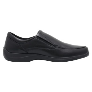 Pantofi barbati negru casual piele naturala cu talpa joasa Imac IC350600-01-N-Negru