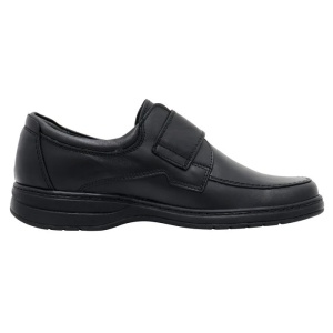 Pantofi barbati negru casual piele naturala cu talpa joasa Nicolis 96373-Negru