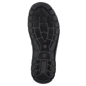 Pantofi barbati negru casual piele naturala impermeabili cu talpa joasa Rieker 03651-00-Negru