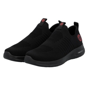 Pantofi barbati negru sport textil cu talpa joasa Rieker B7365-00-Negru