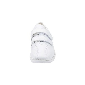 Pantofi dama alb casual piele naturala cu talpa joasa Waldlaufer 399304-171-150-Hassi-Alb