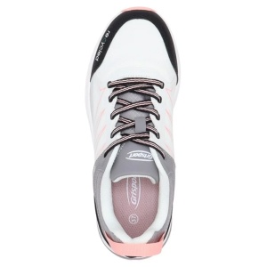 Pantofi dama alb sport textil cu talpa joasa Grisport 81002-V3-Alb