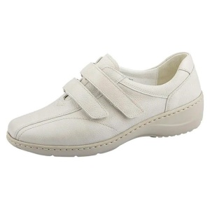 Pantofi dama bej casual piele naturala cu talpa joasa Waldlaufer 607302-172-120-Kya-Bej
