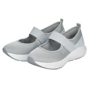 Pantofi dama gri casual textil cu platforma Rieker 42102-40-Gri