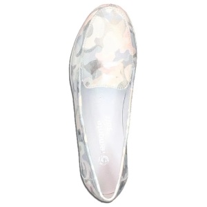 Pantofi dama multicolor casual piele naturala cu talpa joasa Remonte D1919-91-Multicolor