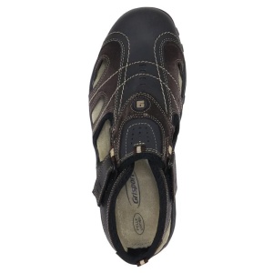 Sandale barbati maro sport piele naturala cu talpa joasa Grisport 873037-81561BV1-Maro