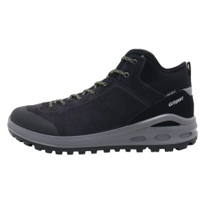 Ghete barbati, albastru inchis, sport, piele naturala, impermeabile, cu talpa groasa, Grisport 862661-15131V8G-Albastru-Inchis
