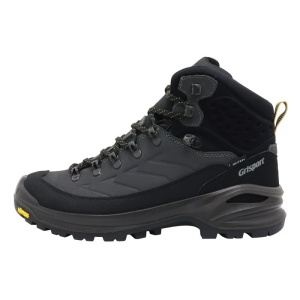 Ghete, gri, sport, piele naturala, impermeabile, cu talpa groasa, Grisport 860700-15205N21G-Gri