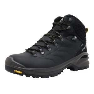 Ghete negru sport piele naturala impermeabile cu talpa groasa Grisport 876900-15203D44G-Negru