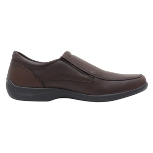 Pantofi barbati maro casual piele naturala cu talpa joasa Imac IC350600-02-N-Maro