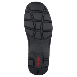 Pantofi barbati maro casual piele naturala impermeabili cu talpa groasa Rieker 05355-25-Maro