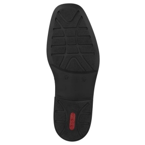 Pantofi barbati negru eleganti piele naturala cu toc Rieker B0812-00-Negru