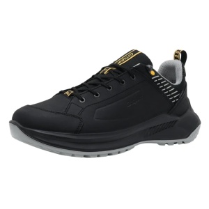 Pantofi barbati negru sport piele naturala impermeabili cu talpa groasa Grisport 904324-15505D22T-Negru