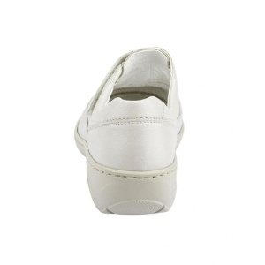 Pantofi dama bej casual piele naturala perforati cu talpa joasa Waldlaufer 607501-172-120-Kya-Bej