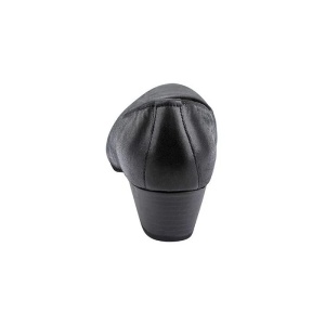 Pantofi dama negru casual piele naturala cu toc Waldlaufer 358501-121-001-Hilaria-Negru