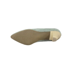 Pantofi dama verde casual textil cu toc Marco Tozzi 2-22434-26-768-Verde