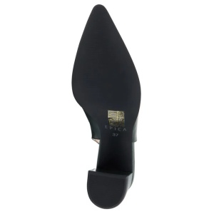 Pantofi dama verde eleganti piele naturala cu toc Epica H4H8380-26265FN-5895-C2-N-Verde