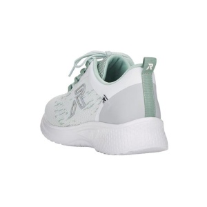 Pantofi dama verde sport textil cu talpa joasa Rieker 40702-52-Verde