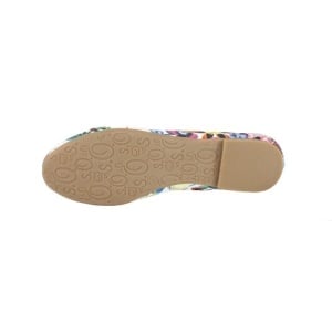 Balerini dama multicolor casual textil cu talpa joasa s.Oliver 5-22103-24-Multicolor