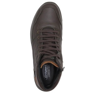 Ghete barbati maro casual piele naturala impermeabile cu talpa groasa Grisport 859813-44113A3G-Maro