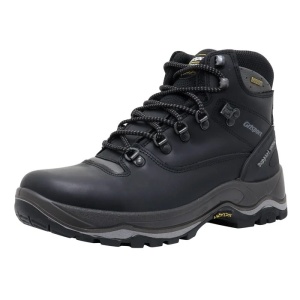 Ghete barbati negru sport piele naturala impermeabile cu talpa groasa Grisport 838443-11205D50G-Negru