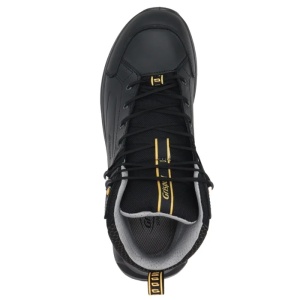 Ghete barbati negru sport piele naturala impermeabile cu talpa groasa Grisport 905762-15507D22T-Negru