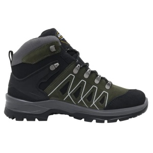 Ghete barbati verde sport piele naturala impermeabile cu talpa groasa Grisport 820637-14501S3G-Verde