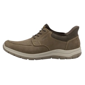 Pantofi barbati, maro, casual, piele naturala, cu talpa joasa, Rieker 03656-24-Maro
