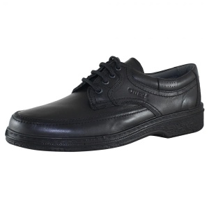 Pantofi barbati negru casual piele naturala cu talpa joasa Otter OT27814-01-N-Negru