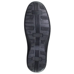 Pantofi barbati negru casual piele naturala perforati cu talpa joasa Nicolis 200589-Negru