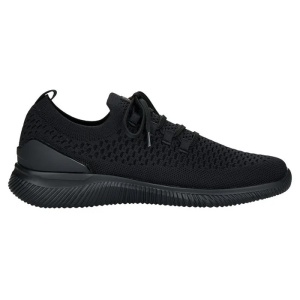 Pantofi barbati negru sport textil cu talpa joasa Rieker 07402-00-Negru