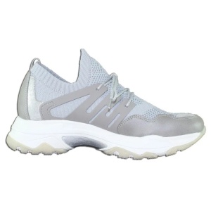 Pantofi dama gri sport textil cu platforma Marco Tozzi 2-23782-22-250-Gri
